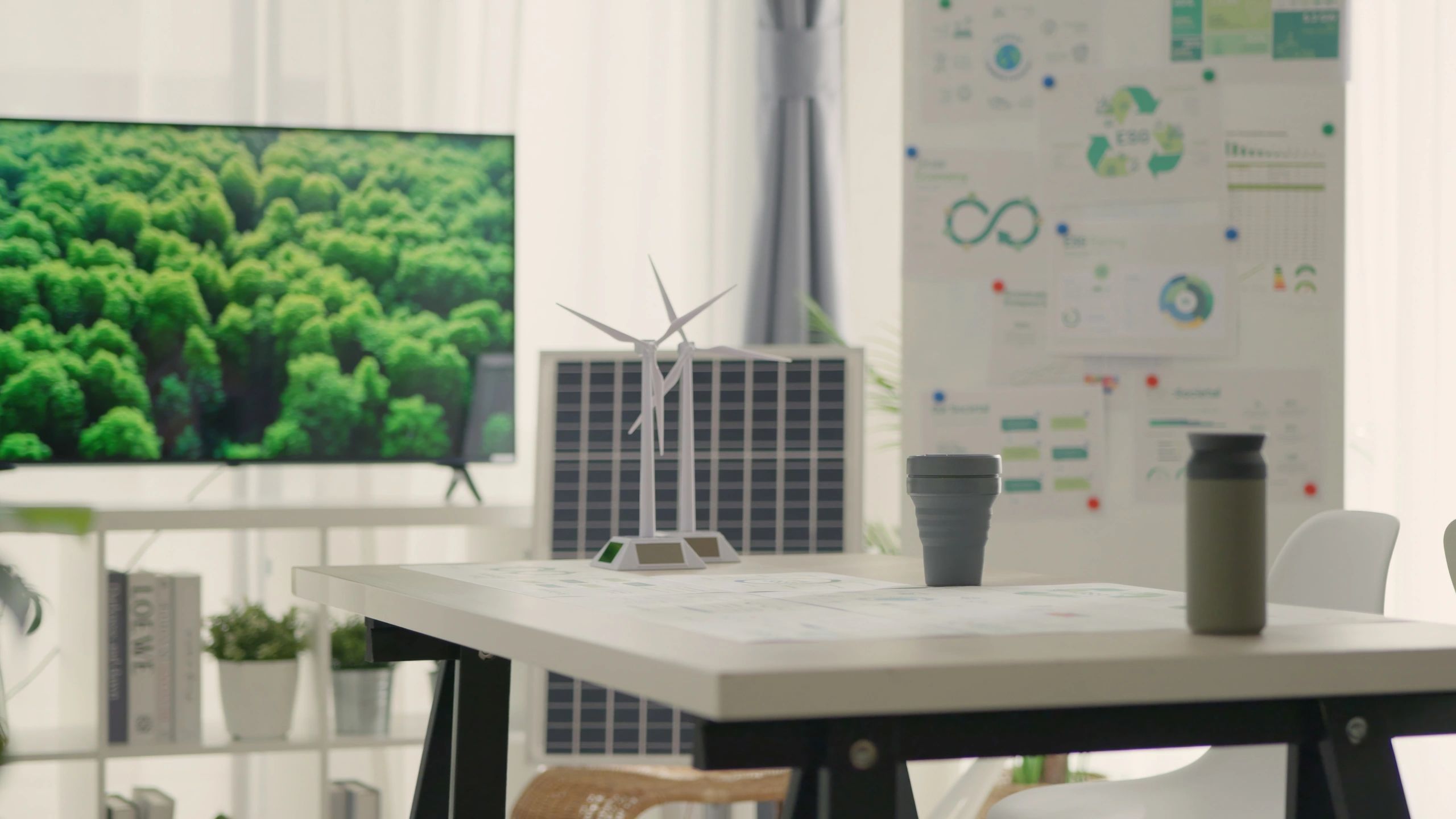 modern finance business office renewable energy real estate