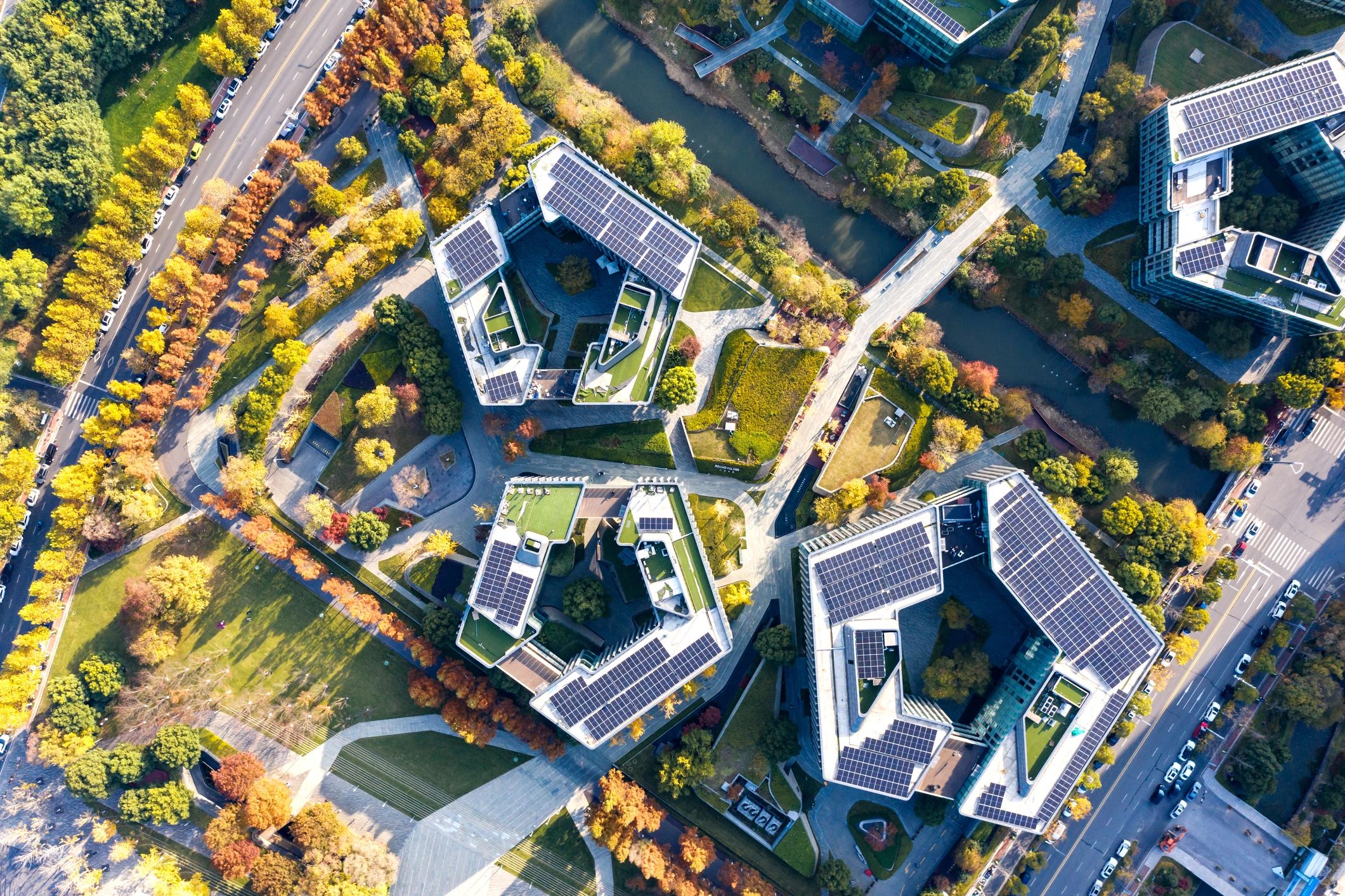 modern finance business office renewable energy real estate